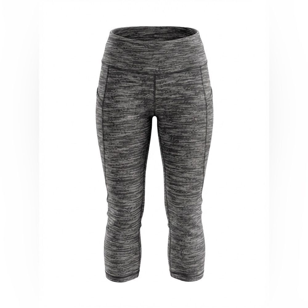 Lululemon Womens/Girls Stretch/Yoga Pants Size6 Gray/Dark Gray Blend